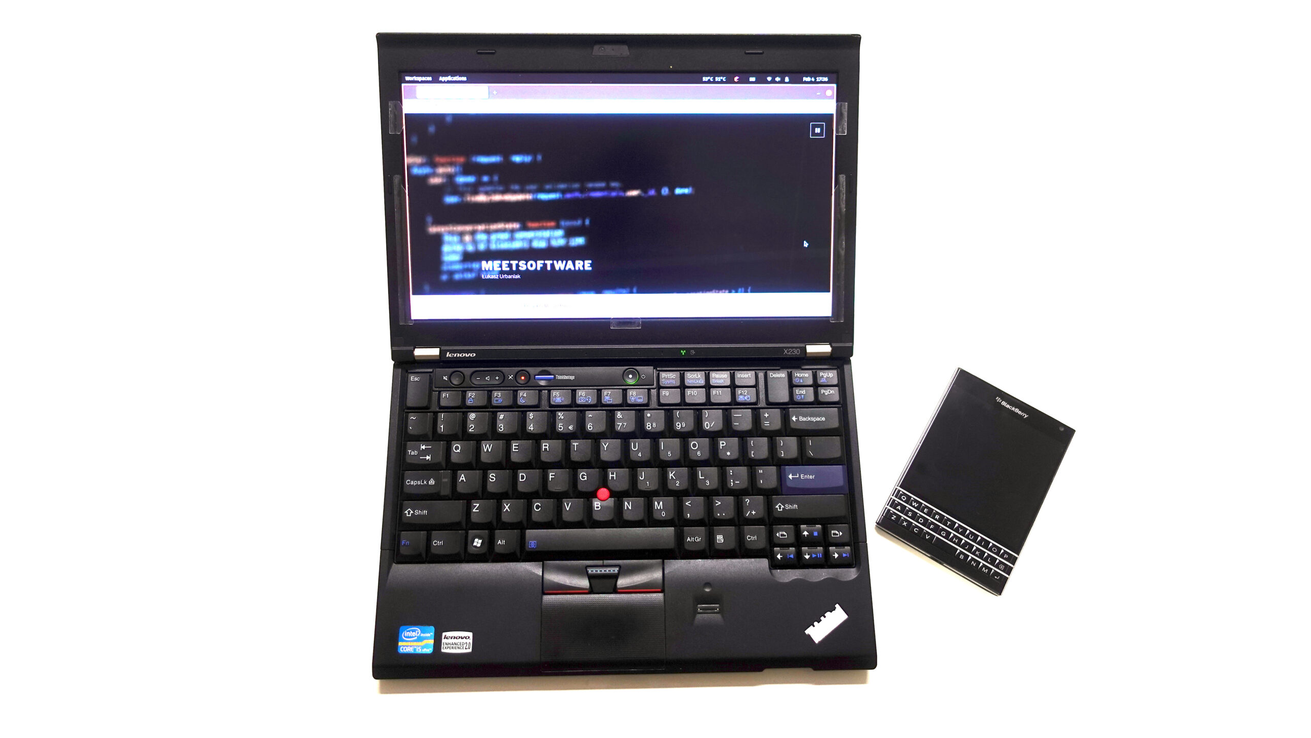 Klasyczna klawiatura Thinkpada X220 w Thinkpadzie X230